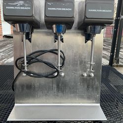 commercial triple-spindle drink mixer & Milkshake Mixer