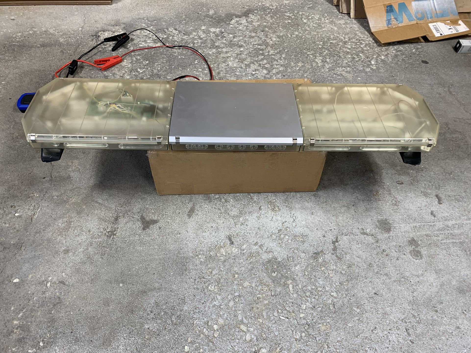 Code 3, 21TR Amber Led Light Bar With Flashing Take Downs, Tow Truck, Emergency Vehicle 