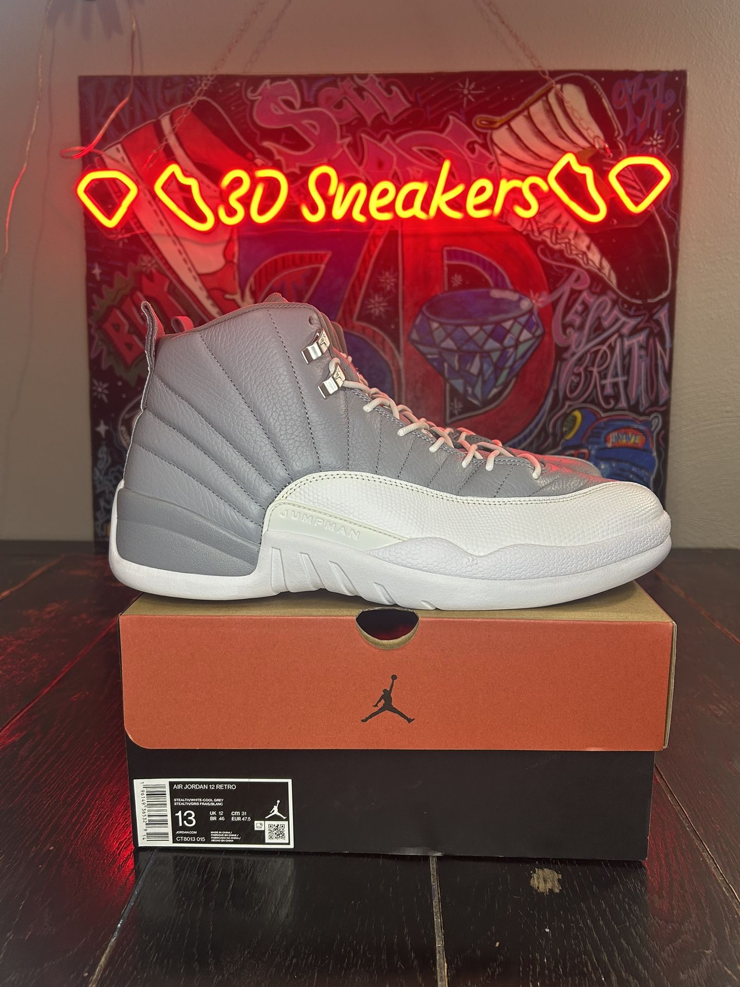 Jordan Retro 12 “Stealth”