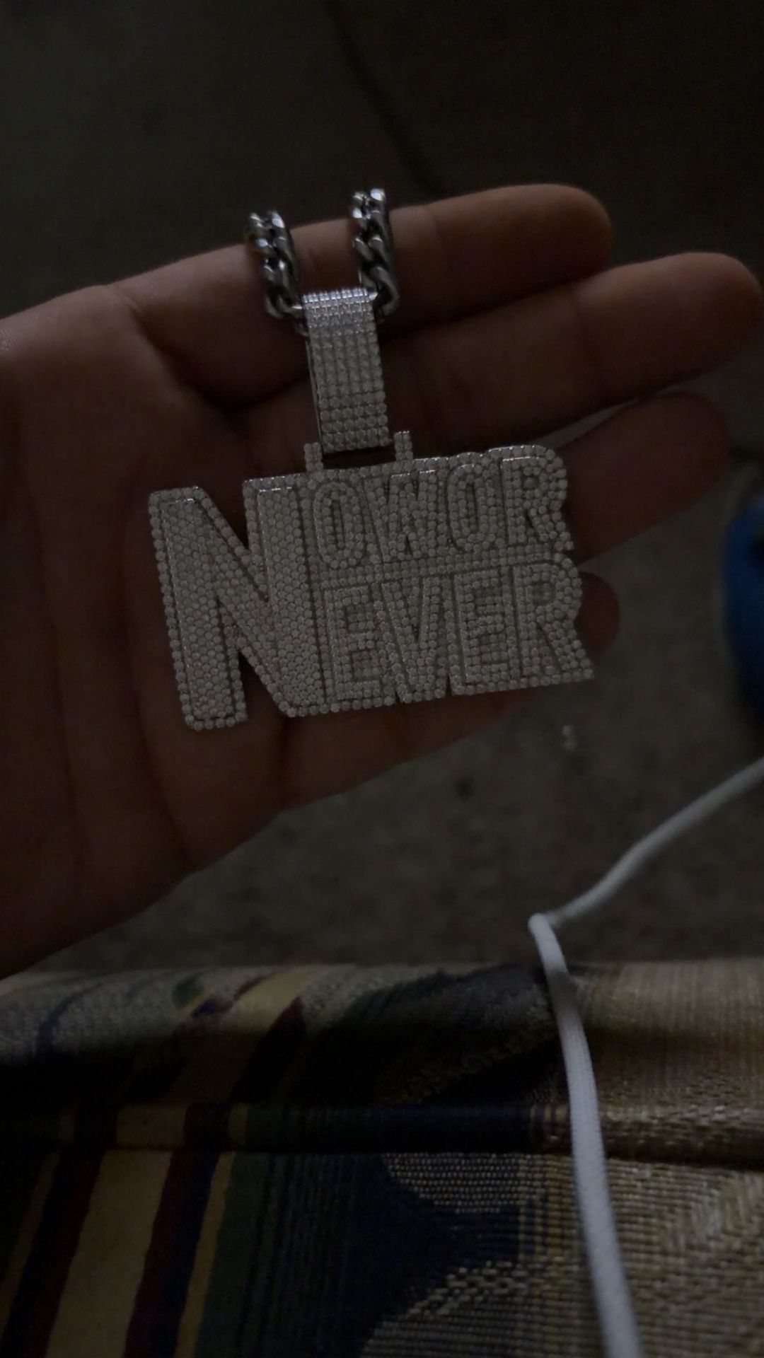 8ct Moissanite Pendant 