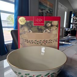 Lenox Holiday Large Bowl