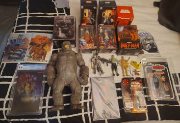 Huge Lot Sealed Action Figures And Collectables 