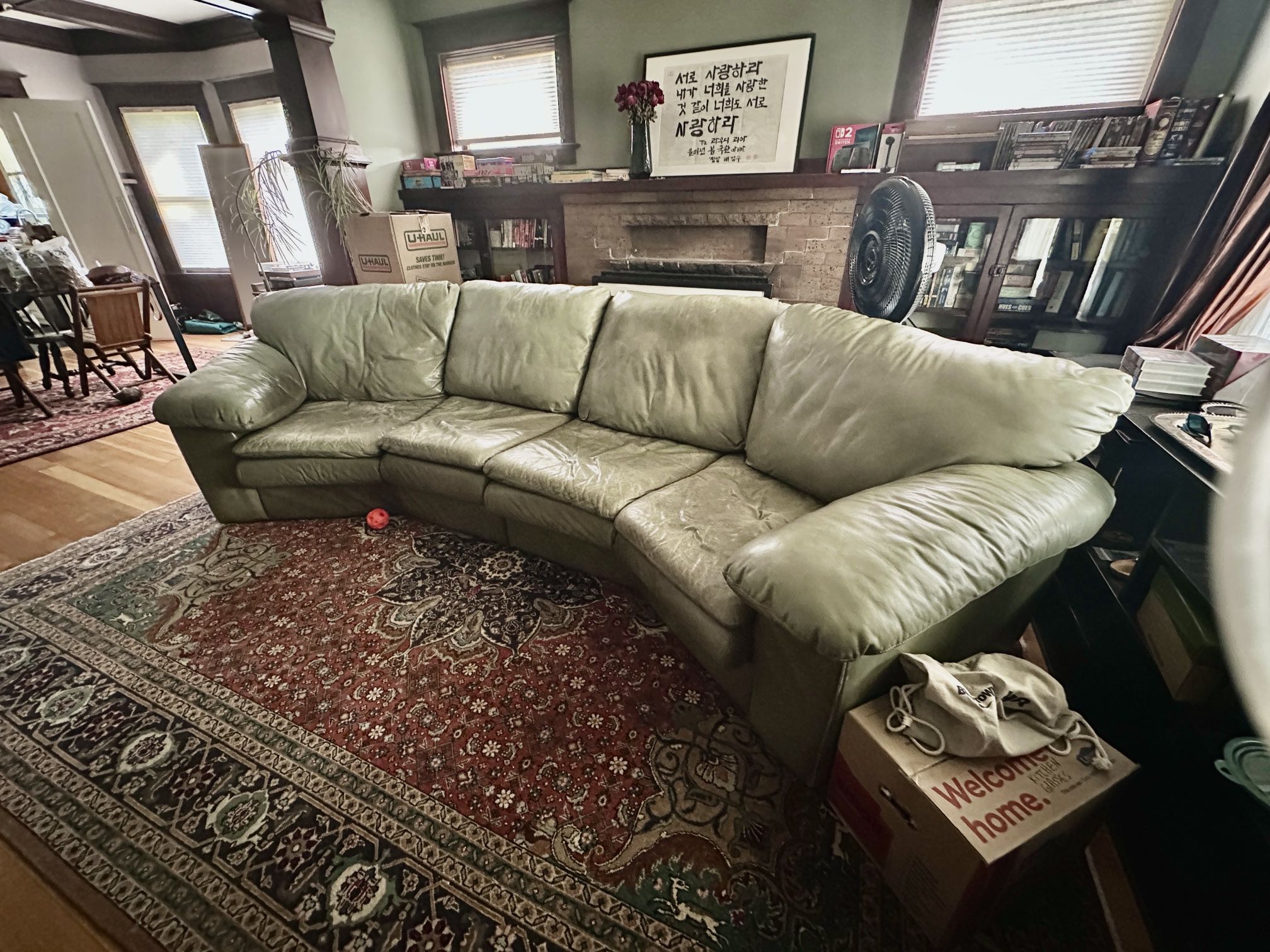 Leather Couch