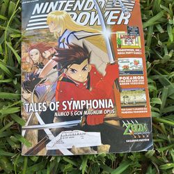 Nintendo Power Magazine, Tales Of A Symphonia And Good Condition