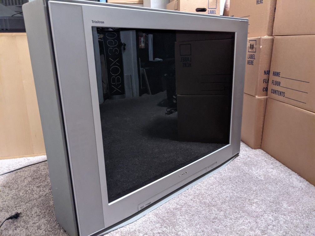 Sony Trinitron XBR HD CRT TV 36 Inch KV-36XBR450 w/ Remote