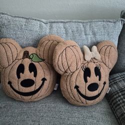 Mickey And Minnie Pillows