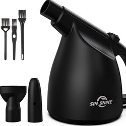 SIN SHINE - Compressed Air 3.0- Multi-Use Electric Air Duster for Cleaning Dust, Hairs, Crumbs, Scraps for Laptop, Computer, Replaces Compressed Air C