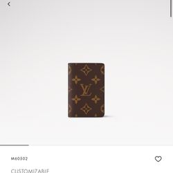 Louis Vuitton Pocket Organizer Monogram 