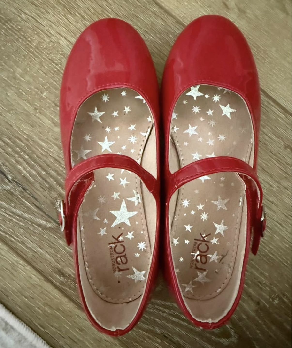 Girls Size 1 Red High Heel Nordstrom Shoes