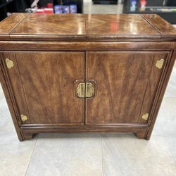 Vintage Thomasville Sideboard Bar Cart 