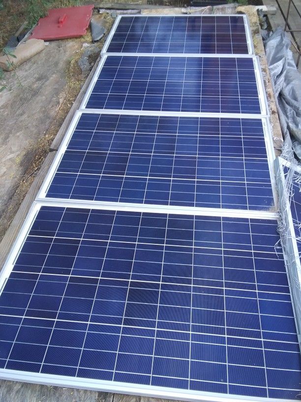 6 100 Watt Solar Panels