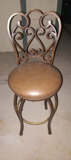 SWIVELING VALENCIA BAR STOOL (TWO STOOLS)