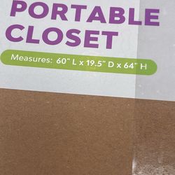 Portable Closet in The Box