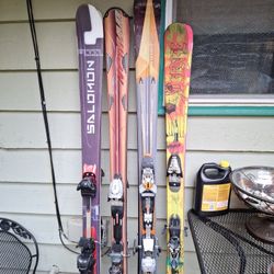 Vatious skis  174 '180 182  And 185cm