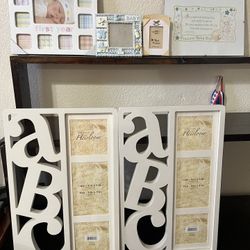 6 Baby Picture Frames