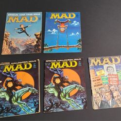 5 MAD comics 1960