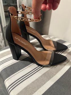 Unilady Black Block Heels – Women’s Size 7