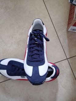 Puma Speeder Sneakers Navy White Red