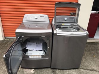 Kenmore elite washer and dryer electric set