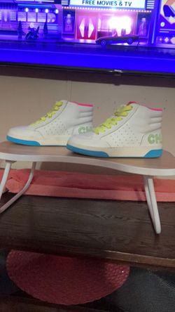CHANEL CALFSKIN MULTICOLOR/BLUE 36.5 women sz 6