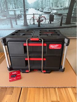 BRAND NEW RARE Milwaukee Black Packout 2 Drawer