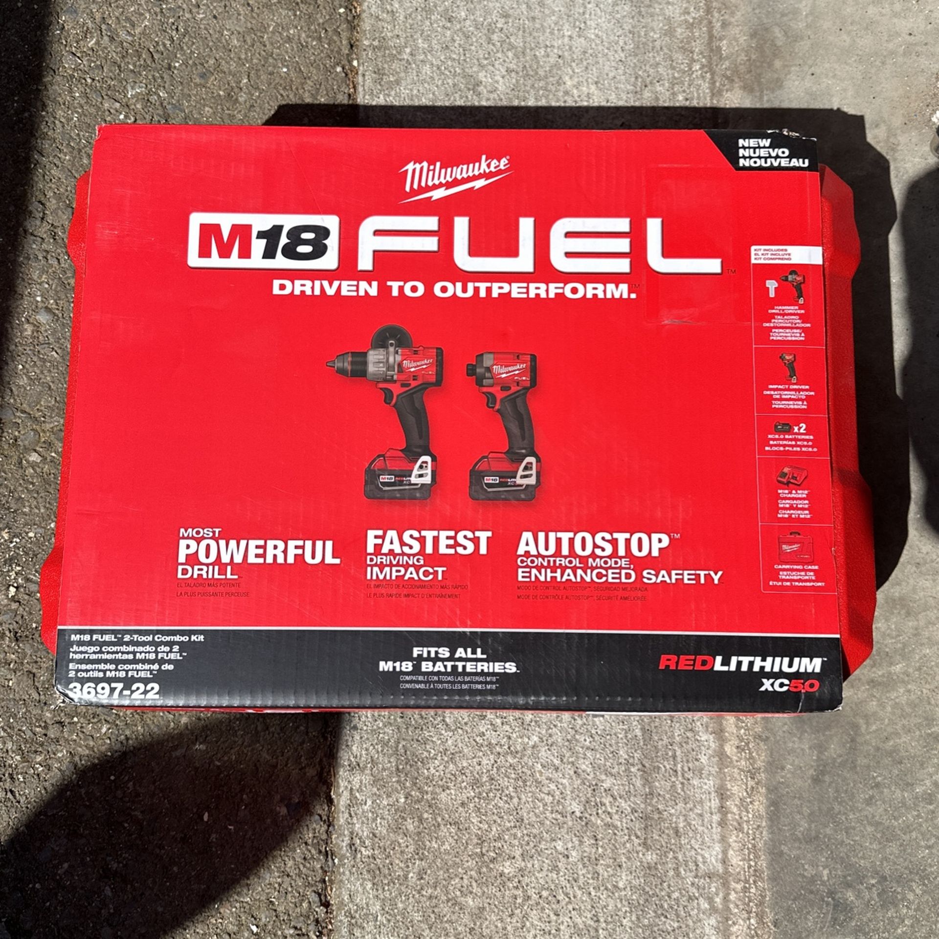 Milwaukee Fuel 2-tool Combo Kit 