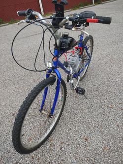 Motorized Bike 100cc 2 Stroke Mountain Bike