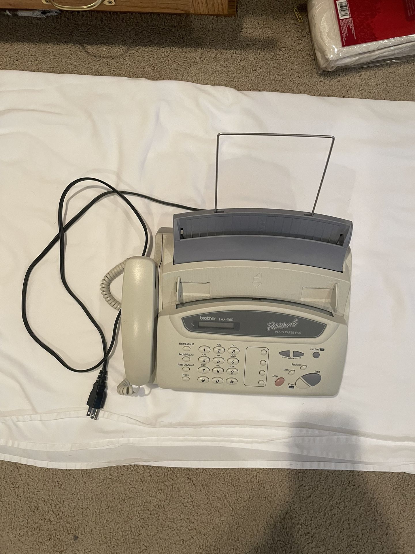 Brother personal Fax Machine