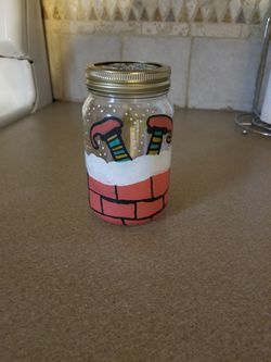 Handmade Holiday Mason Jar