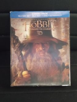 The Hobbit An Unexpected Journey 3D combo pack