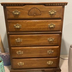 Wood Chest Of Drawers