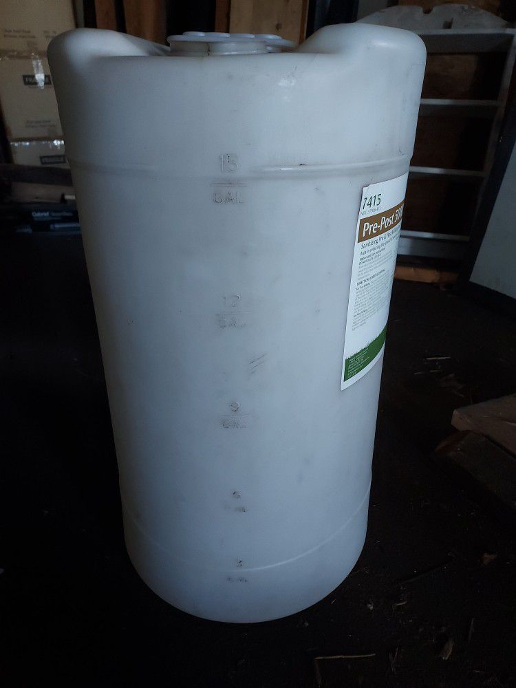 15 Gallon Drum With Handle And Caps