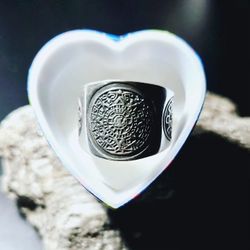 .925 Mexican Silver Ring Size 11"