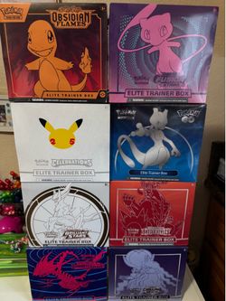Pokemon etb boxes for sale