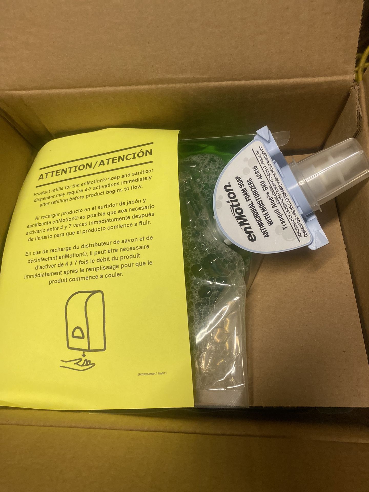 Enmotion Soap Refills X 2 Plus Soap Dispenser Over $135 Savings