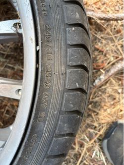 Universal Multi-Spoke Custom Rim & Tire