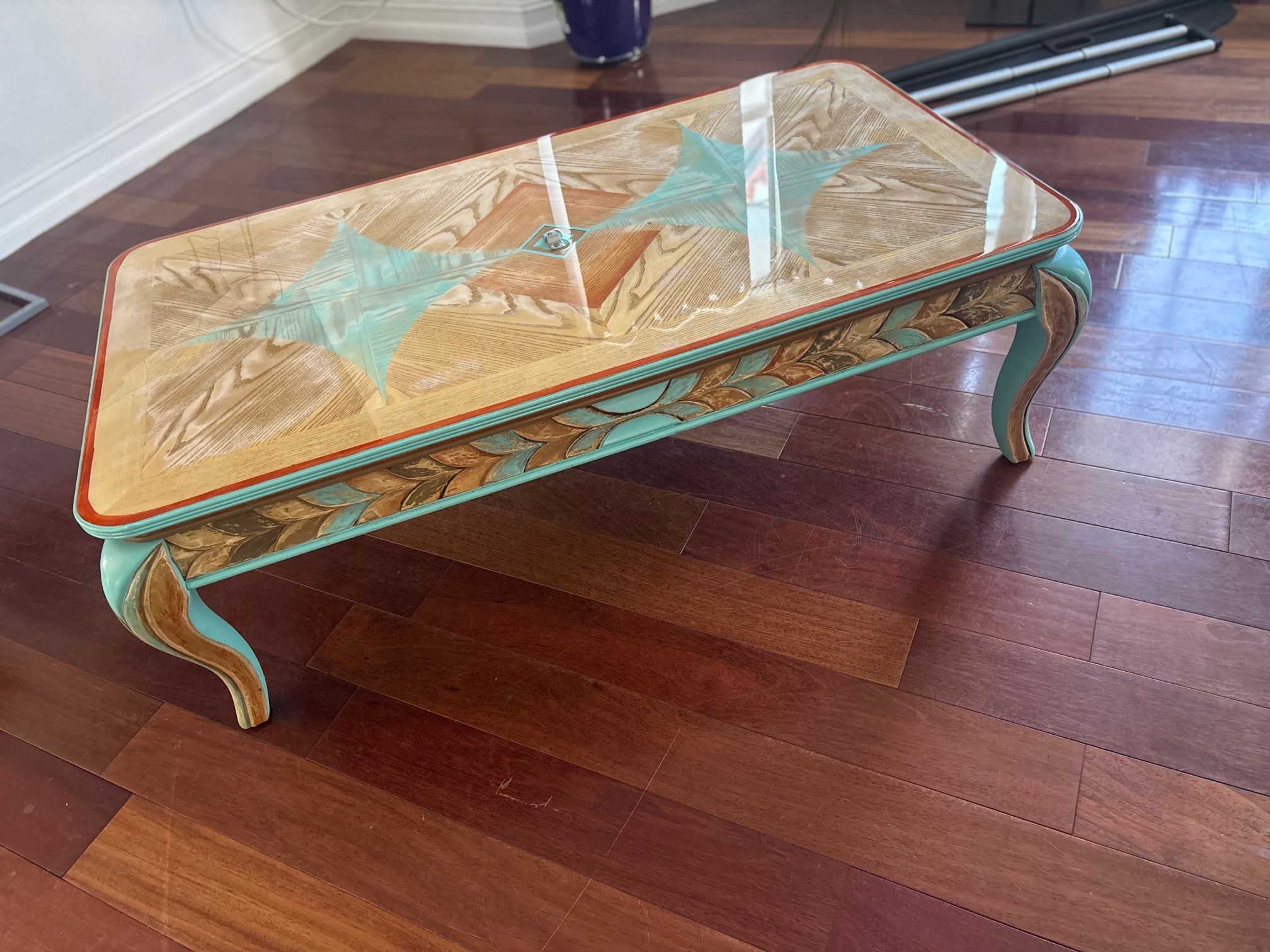 Hand Painted Coffee Table