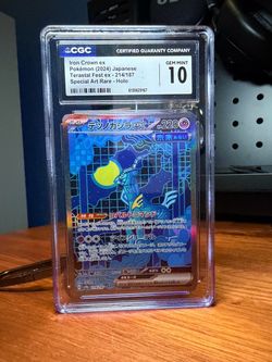 Iron Crown ex CGC 10 Gem Mint Pokemon Card