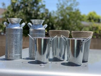 Tin Vases