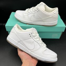 Size 8.5 - Nike SB Dunk Low Pro White Ice 2014