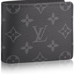 LV black wallet