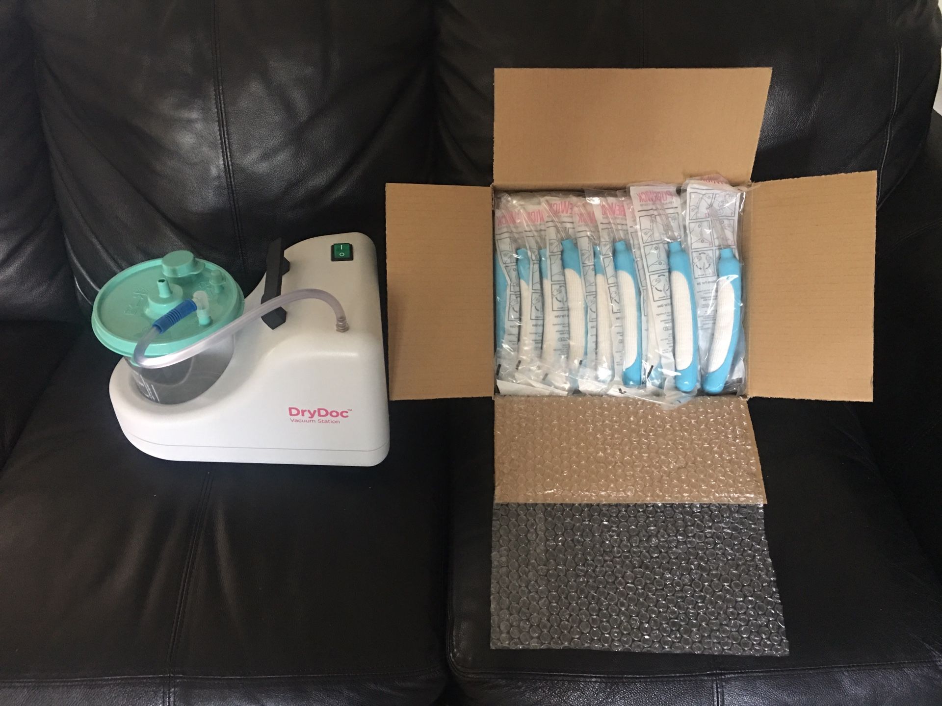 PureWick DryDoc Vacuum Station w/Female External Catheters for Sale