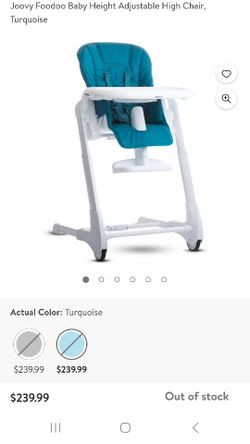 Joovy Foodoo High Chair Adjustable Foldable