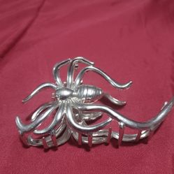 Women's Gothic Metal Spider Hair Clip