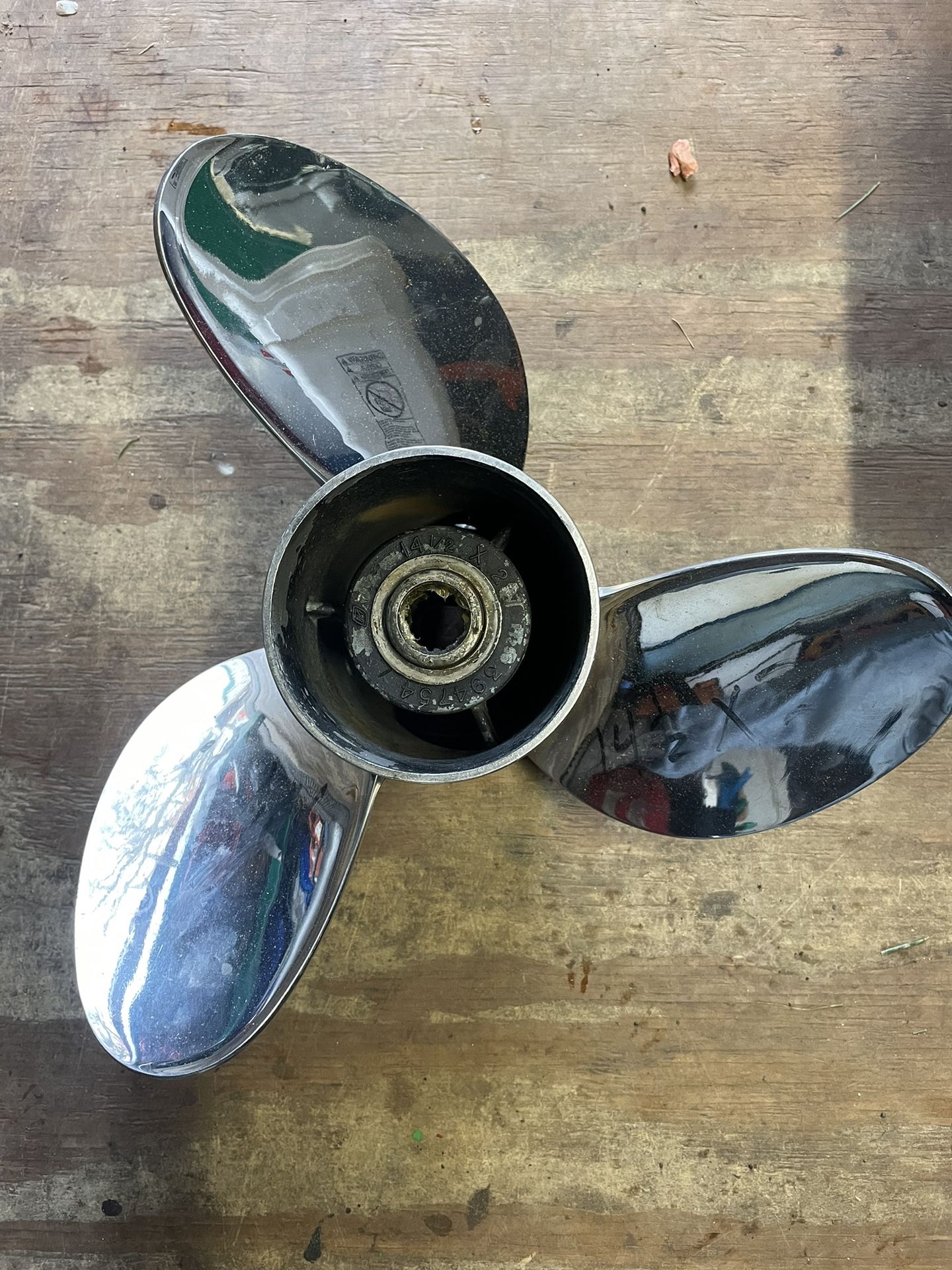 Stainless Steel Prop