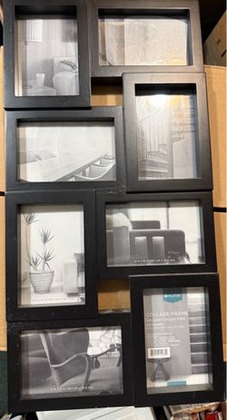 8 photo collage frame