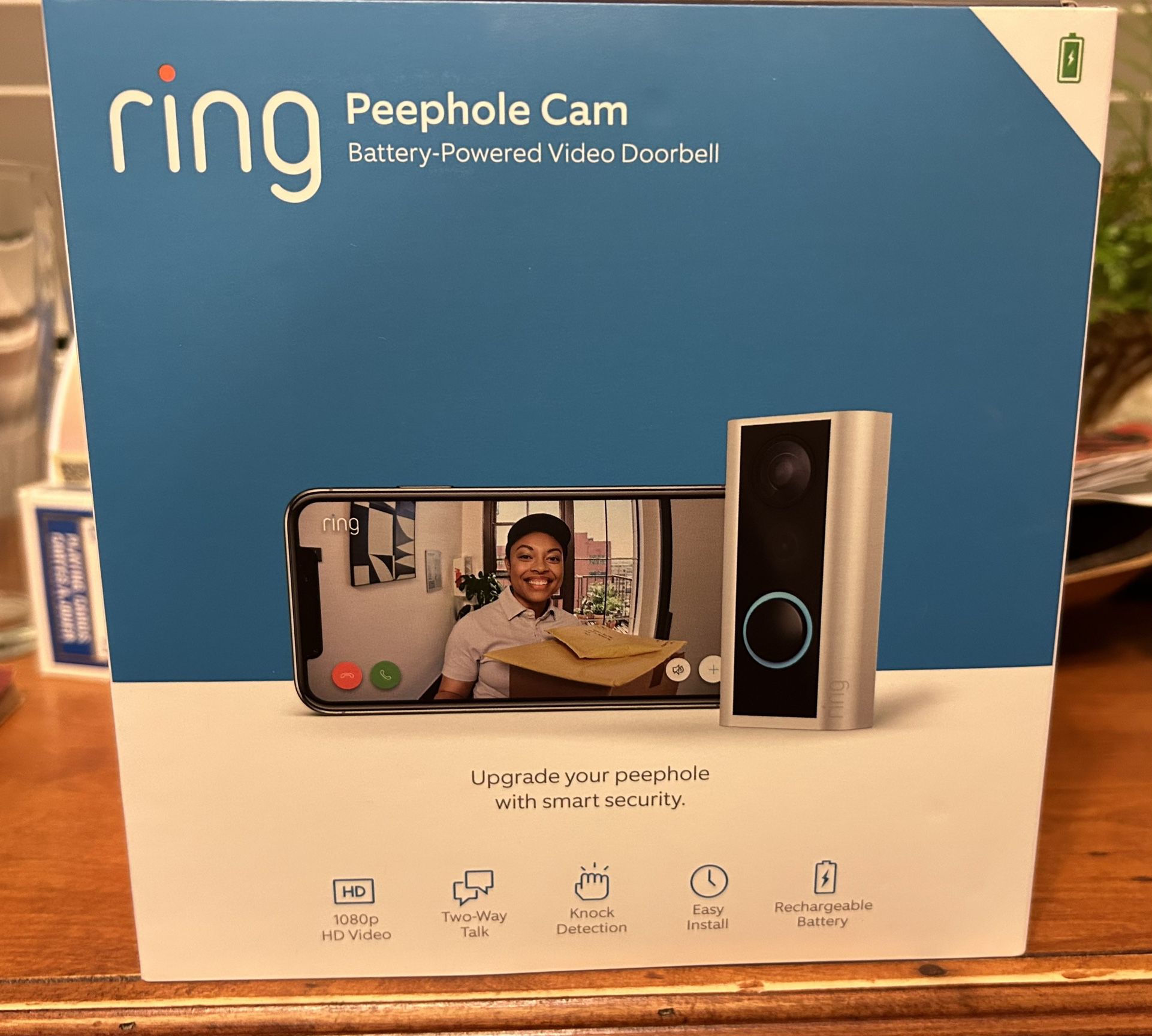 Ring Peephole Doorbell Camera