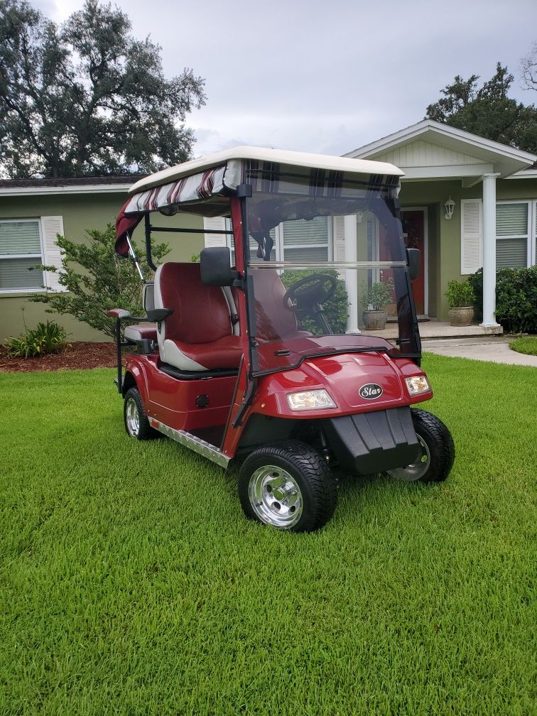 Beautiful 48v Star Golf Cart