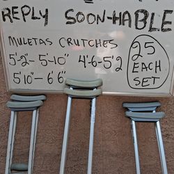 Crutches  Muletas