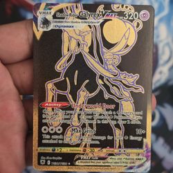 Shadow Rider Calyrex Vmax (Gold)